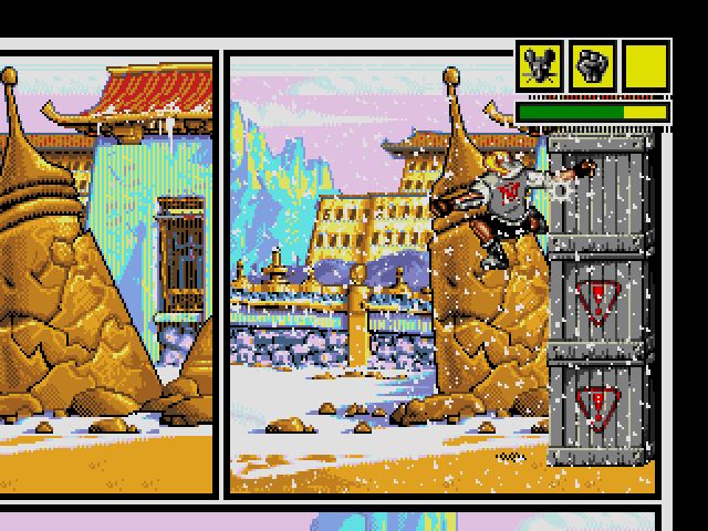 Comix Zone screenshot - Episode 2: Welcome to the Temple  Page 1